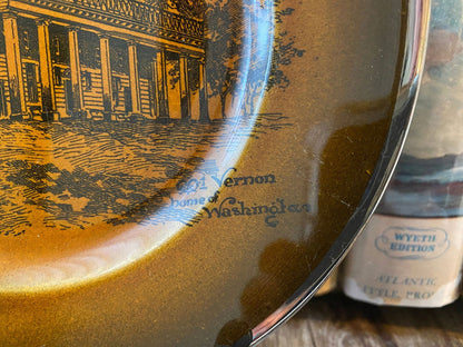 Antique Mount Vernon Plate by Ridgway circa 1908 at Duckwells