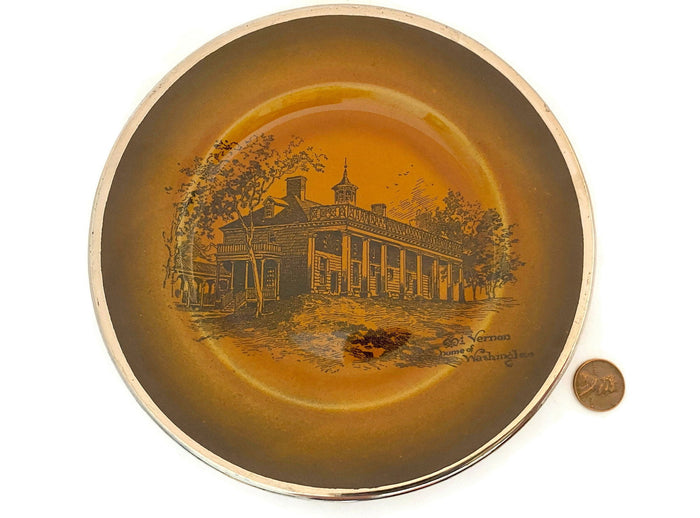Antique Mount Vernon Plate by Ridgway circa 1908 at Duckwells