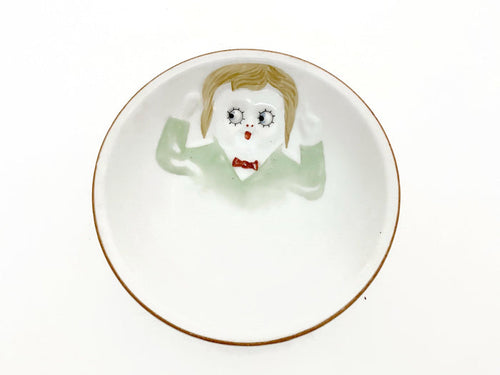Antique Nippon Googly Eyes Child's Bowl at Duckwells