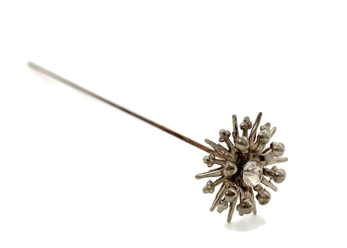 Antique Starburst Metal Hat Pin at Duckwells
