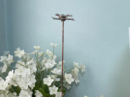 Antique Starburst Metal Hat Pin at Duckwells