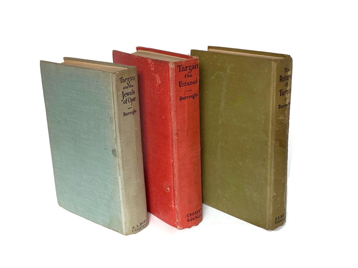 Antique Tarzan Hardcover Books at Duckwells