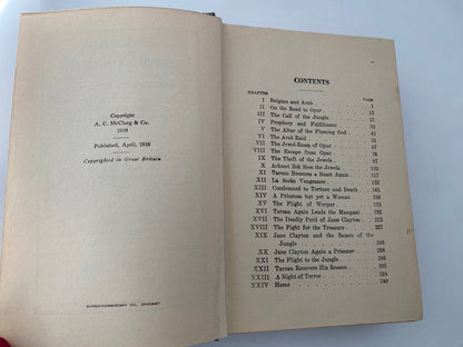 Antique Tarzan Hardcover Books at Duckwells
