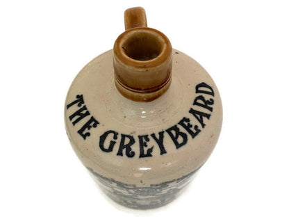 Antique The Greybeard Scotch Whiskey Stoneware Jug at Duckwells