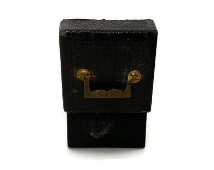 Antique Travel Inkwell in a Miniature Travel Case at Duckwells