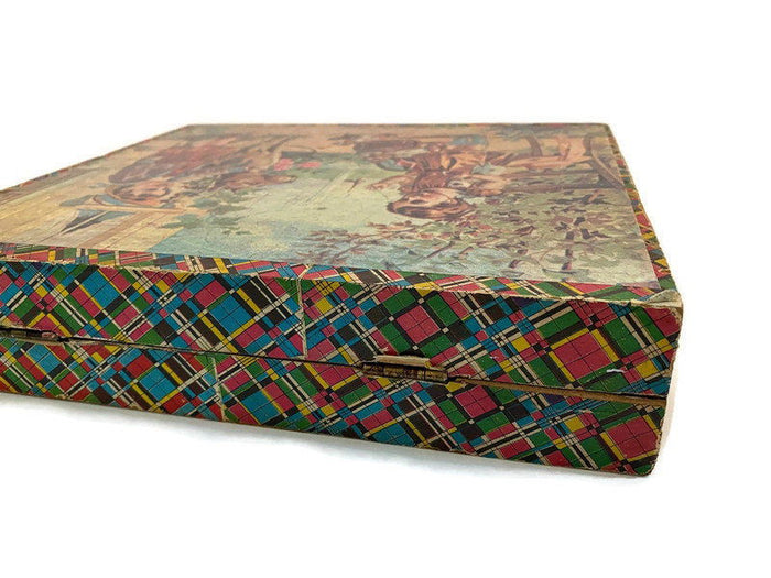 Antique Victorian Childs Block Set at Duckwells