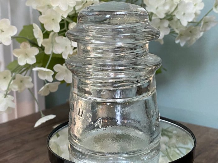 Antique Whitall Tatum Co., No 9 Glass Insulator at Duckwells