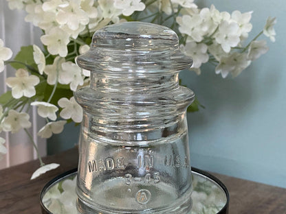 Antique Whitall Tatum Co., No 9 Glass Insulator at Duckwells