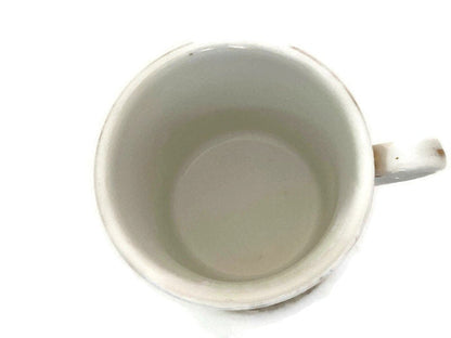 Antique White Limoges France Shaving Cup at Duckwells