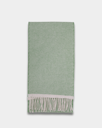 Greengage Duiske Merino Lambswool Scarf - Cushendale Woollen Mills