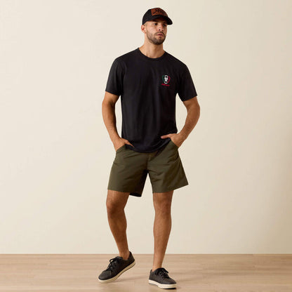 Ariat Men's Tres Herradauras Classic Fit T-Shirt in Black