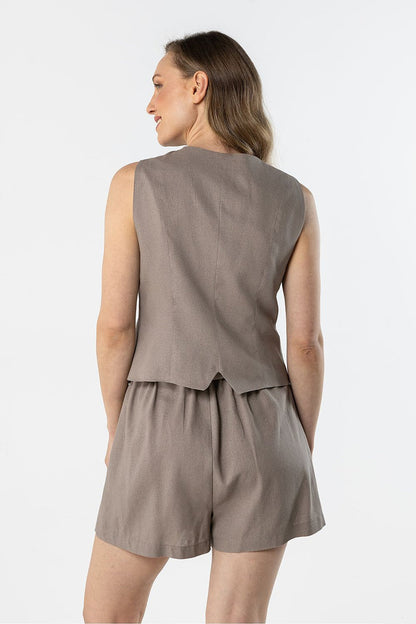 Awama Stylish Gilet Vest for Trendy Women - Vests