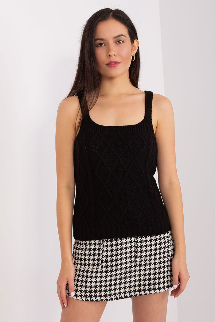 Badu Soft Classic Cardigan Jumper Balloon Sleeves - Cardigans