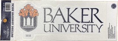Baker University Academic Decal