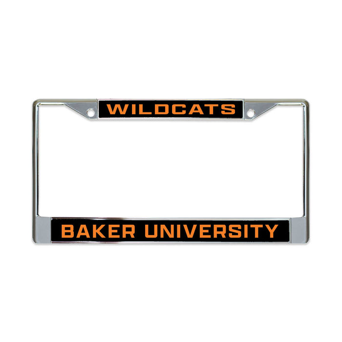 Baker Wildcats Acrylic License Plate Frame