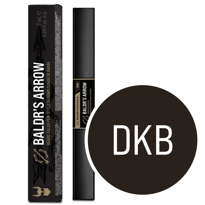 Baldr's Beard Pen, Dark Brown. The Beard Struggle