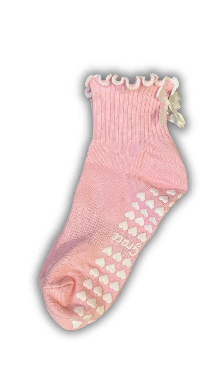 Light pink Pilates grips