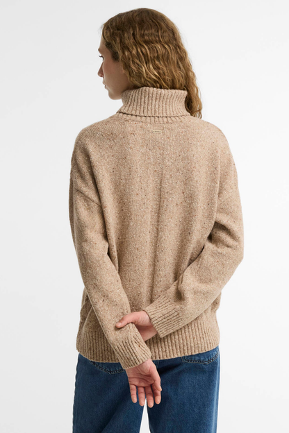 Barbour Stanford Fleck Rollneck Wool Jumper Warm Trench LKN1864BE9310 by Barbour Shop Barbour at Dotique