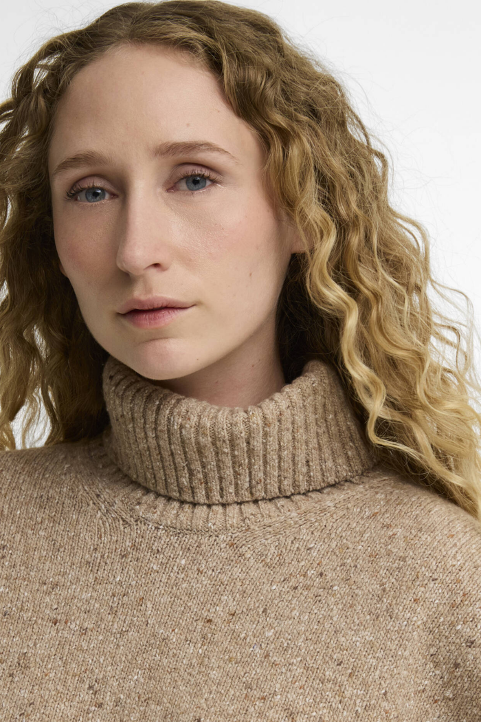 Barbour Stanford Fleck Rollneck Wool Jumper Warm Trench LKN1864BE9310 by Barbour Shop Barbour at Dotique