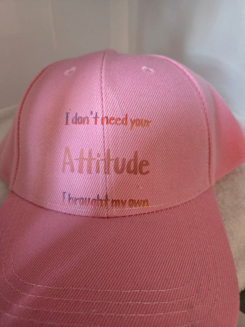 Baseball Cap I brought my attitude