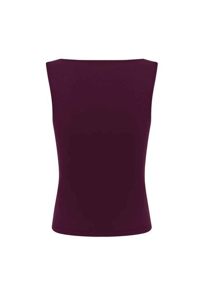 Bateau Tank Aubergine