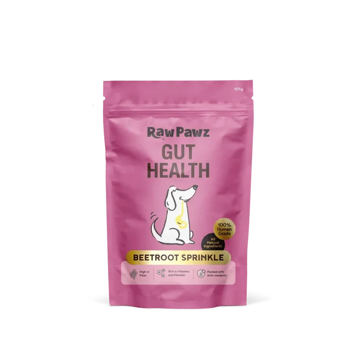 Raw Pawz Beetroot Sprinkle - Gut Health
