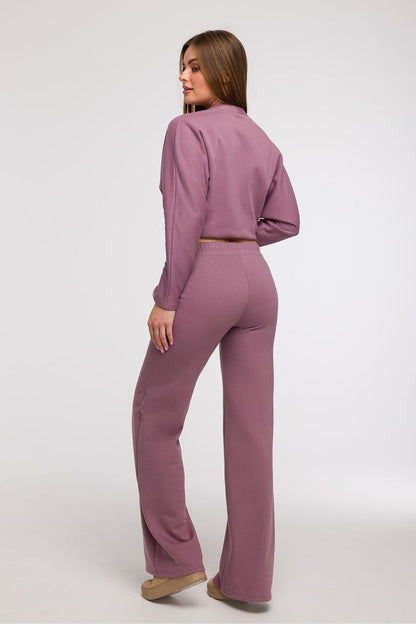 BeWear Womens High Waisted Loungewear Trousers - Trousers