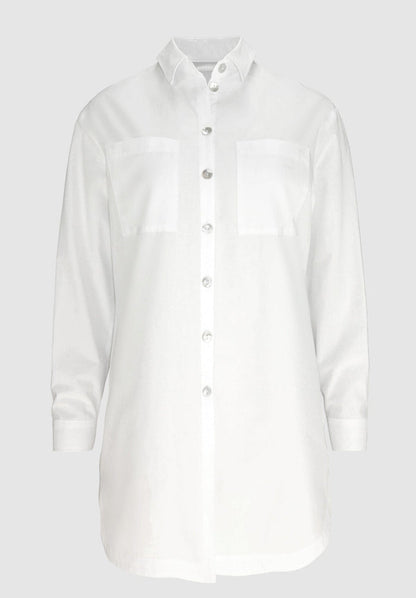 Bianca 95027 Adela White Blouse dotique  front3