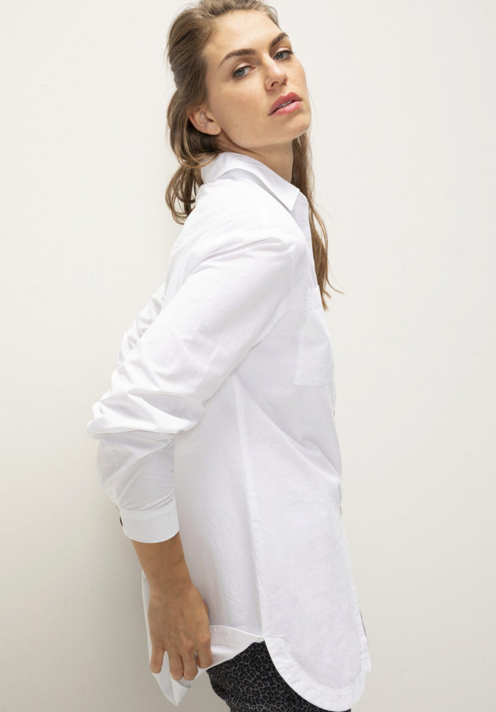 Bianca 95027 Adela White Blouse dotique  side