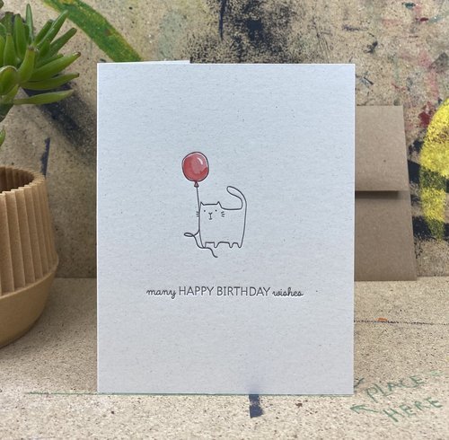Birthday Gift Card - Cushendale Woollen Mills