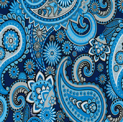 BLUE FLOWER PATTERN (A35)