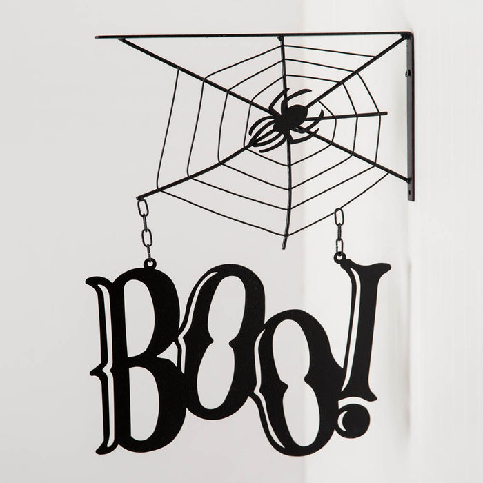 Boo Tin Hanger Sign