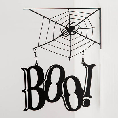 Boo Tin Hanger Sign