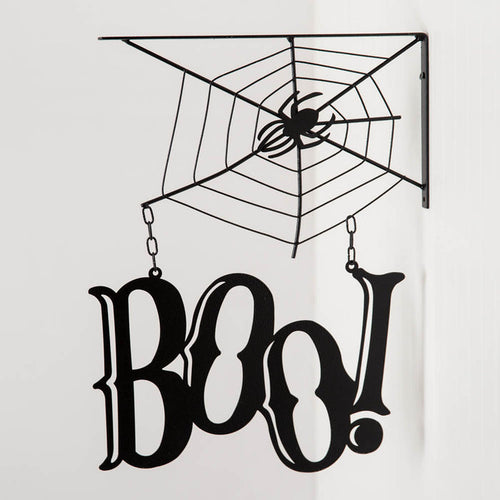 Boo Tin Hanger Sign