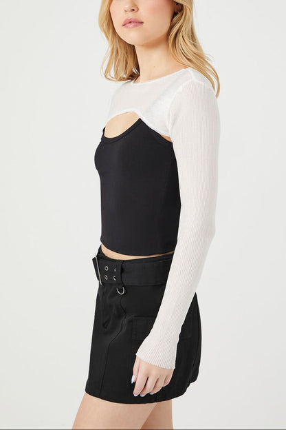 Bratz x F21 Super Cropped Sweater
