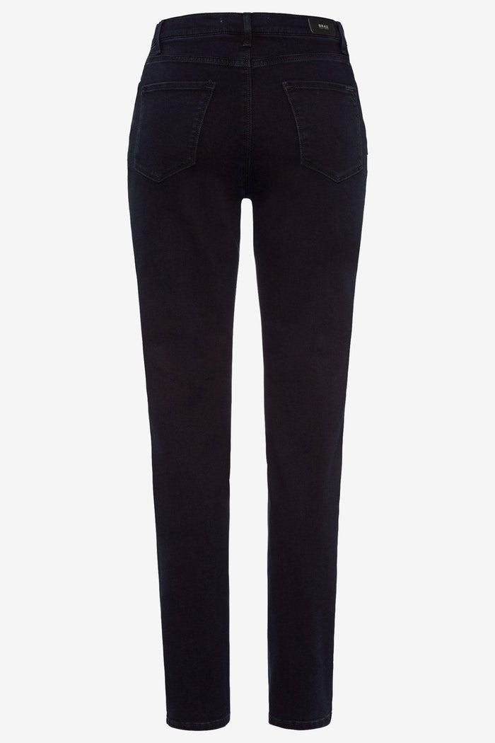 Brax Mary 70-4000 22 Clean Dark Blue Slim Fit Straight Leg Jeans - Dotique Chesterfield