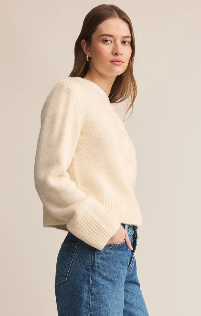 Breen Cardigan - Cloud