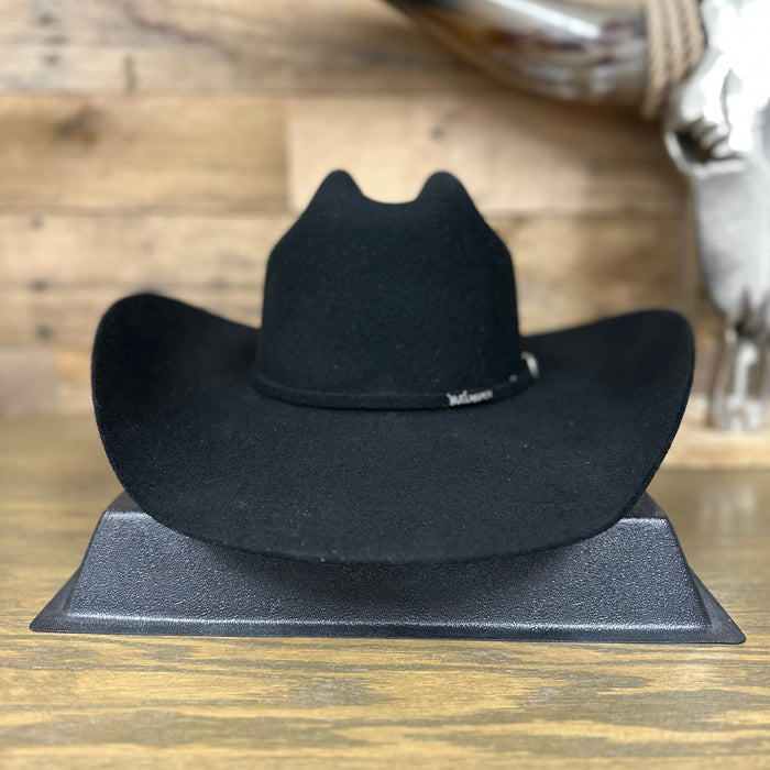 Bull Ranch Black Wool Felt Hat