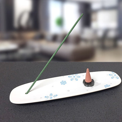 CERAMIC INCENSE BURNER - Snow Rabbit