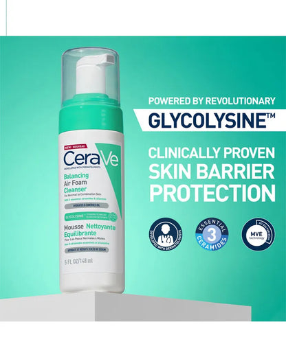 CeraVe Balancing Air Foam Facial Cleanser 5oz