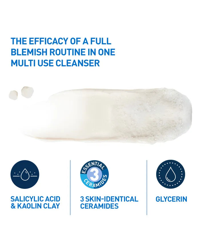Cerave Blemish Clay-to-Foam Cleanser 118ml
