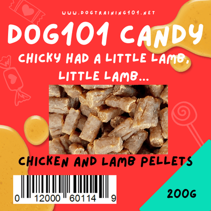 Dogtraining101 200g Chicken & Lamb Pellets