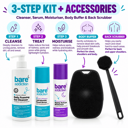 Skincare + Body & Back Scrubbers