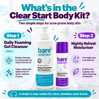 Clear Start Body Kit – 2-Step Routine for Acne-Prone Skin
