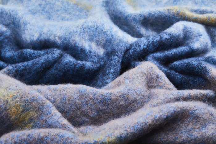 Cocoa Boher Mohair XThrow Blanket - Cushendale Woollen Mills