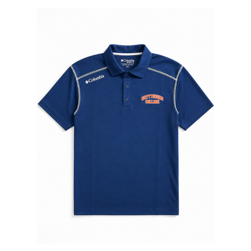 Columbia Gettysburg College Navy Polo