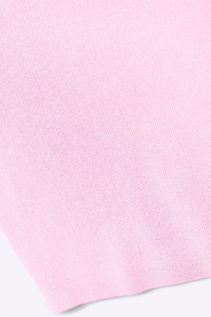 Comfy Ribbed knitted  Tank Top in pink