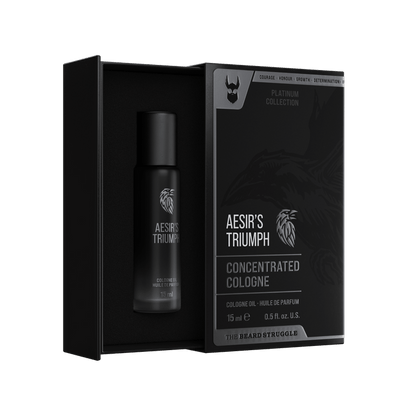 Concentrated Cologne Oil in Aesir's Triumph scent. The Beard Struggle