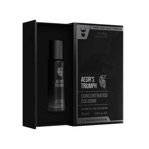 Concentrated Cologne Oil in Aesir's Triumph scent. The Beard Struggle