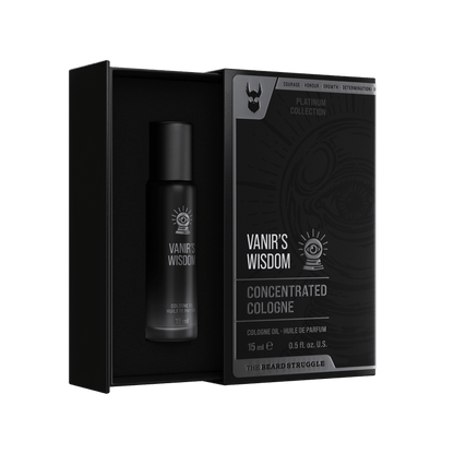 Concentrated Cologne Oil in Vanir's Wisdom scent. The Beard Struggle